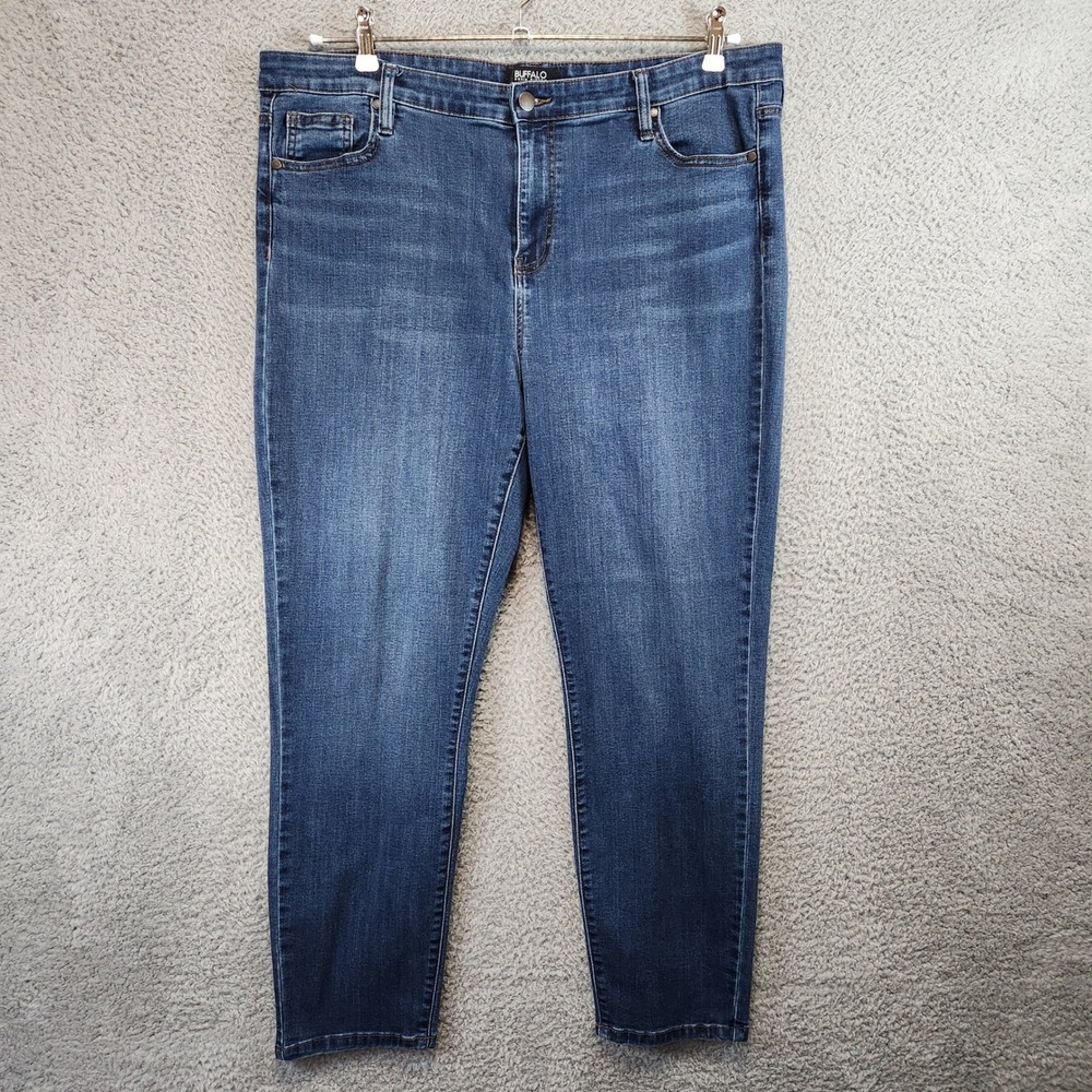 Buffalo David Bitton Mollie High Rise Skinny Jeans Womens 16/36 (Measures 38x27)